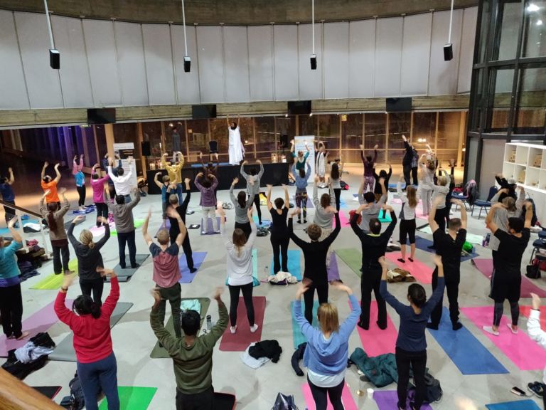 Art of Living holds Yogathon