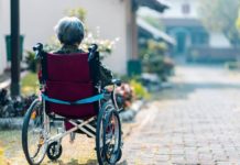 Elderly, disabled, wheelchair
