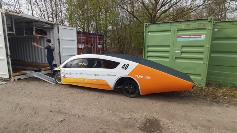 The world’s best solar car safely back in Eindhoven