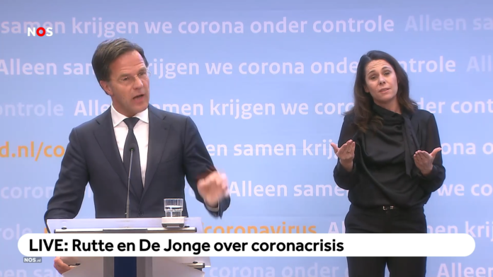 Press conference 15 April - Rutte and De Jonge