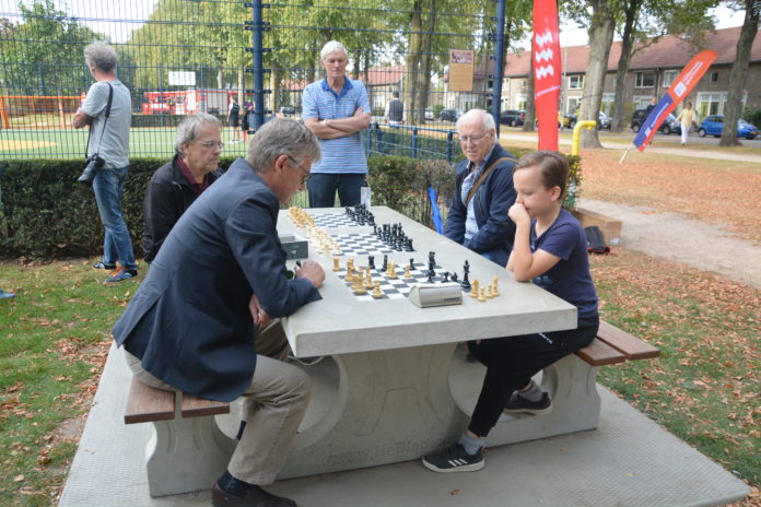 Chess square in Eindhoven