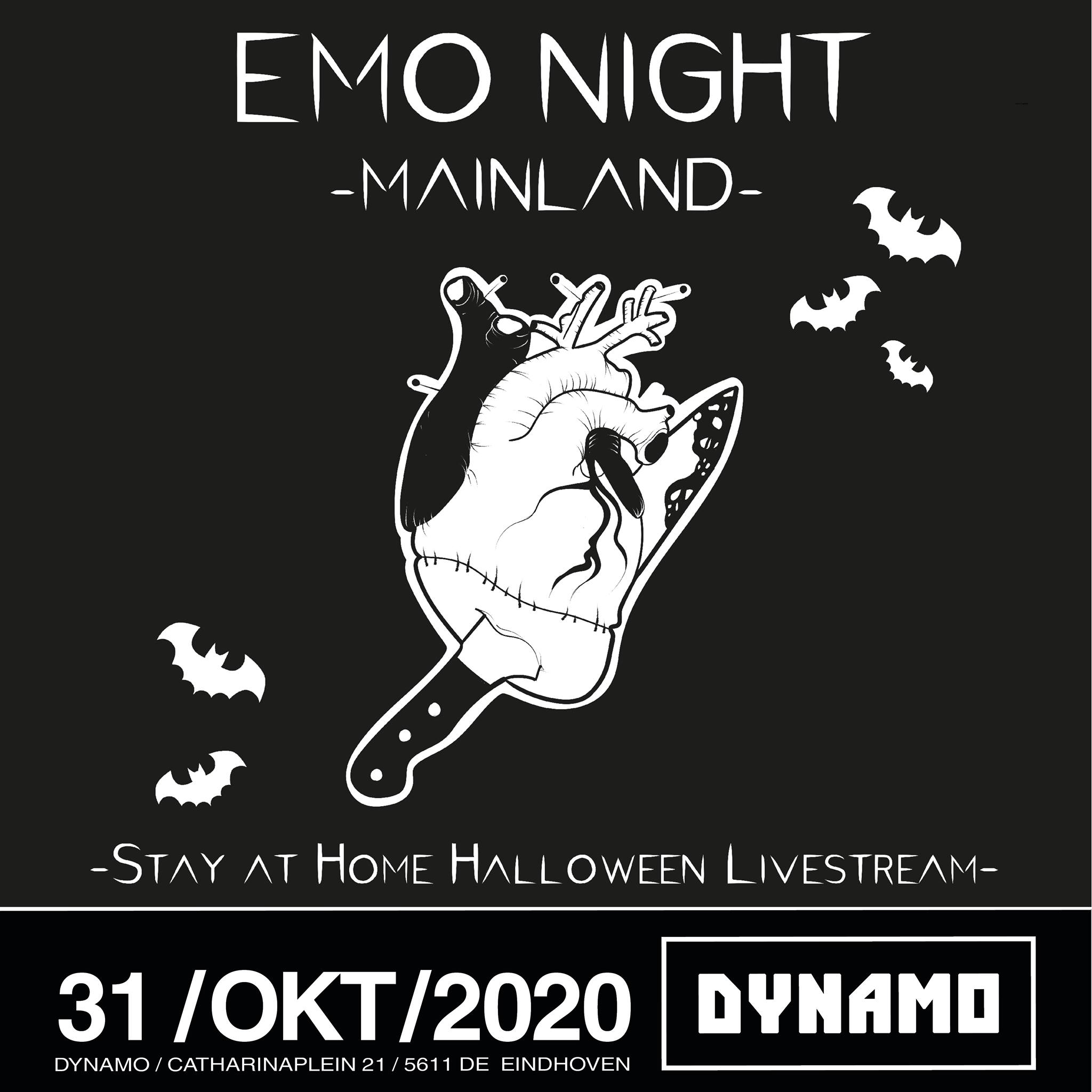 Emo Night Mainland - Stay At Home Halloween Livestream edition live from Dynamo