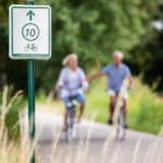 Visit Brabant cycling route network direction sign_CREDIT VISIT BRABANT