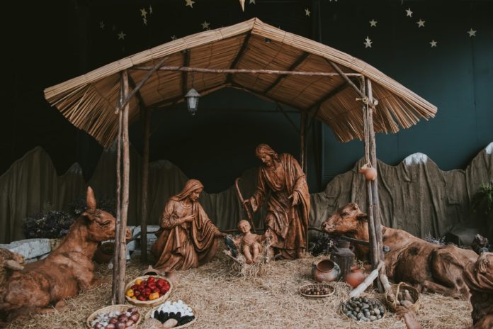 Nativity scenes at Sint Petruskerk