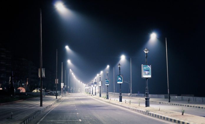 Empty streets, curfew