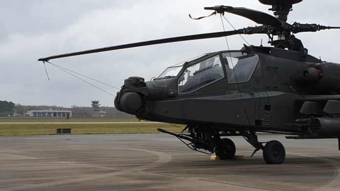 military helicopter