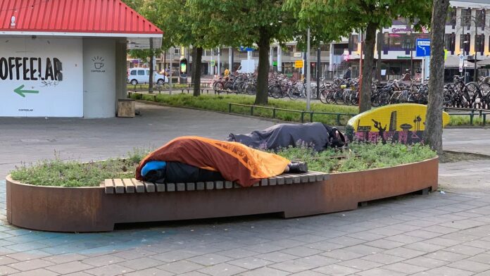 Homeless people