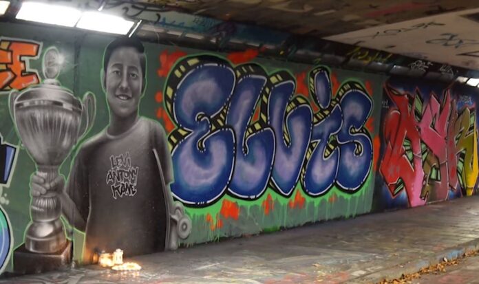 Grafitti fro killed boys