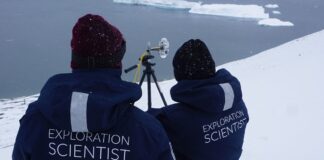 Team Polar on Antartica