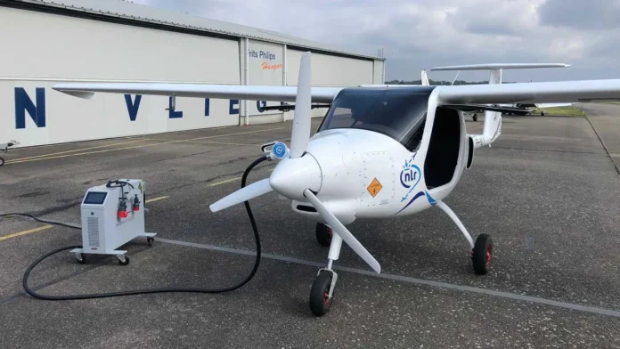 Eindhoven Airport starting point electric airlines