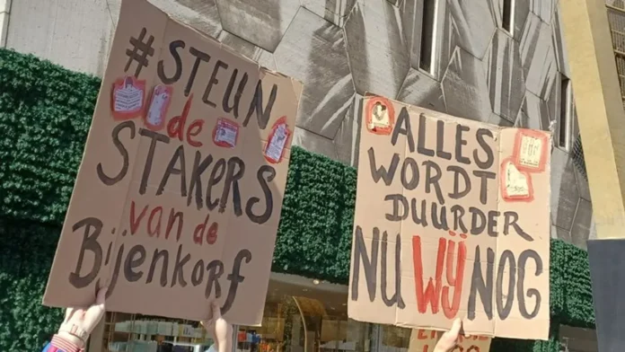 Bijenkorf employees in Eindhoven to go on strike on Black Friday