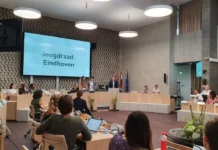 youth council talks to city council Eindhoven