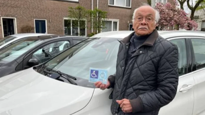 Max fined 3 times with disabled parking card