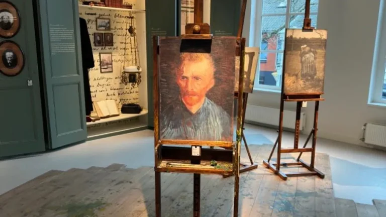 Van Gogh painting from ‘Nuenen period’ briefly on display