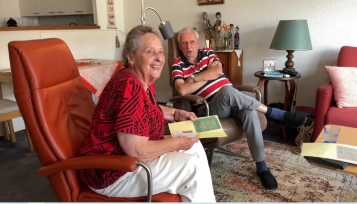 Gerrie and Geert find each other again after 70 years