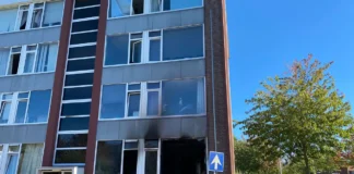 Fire at offenbachlaan