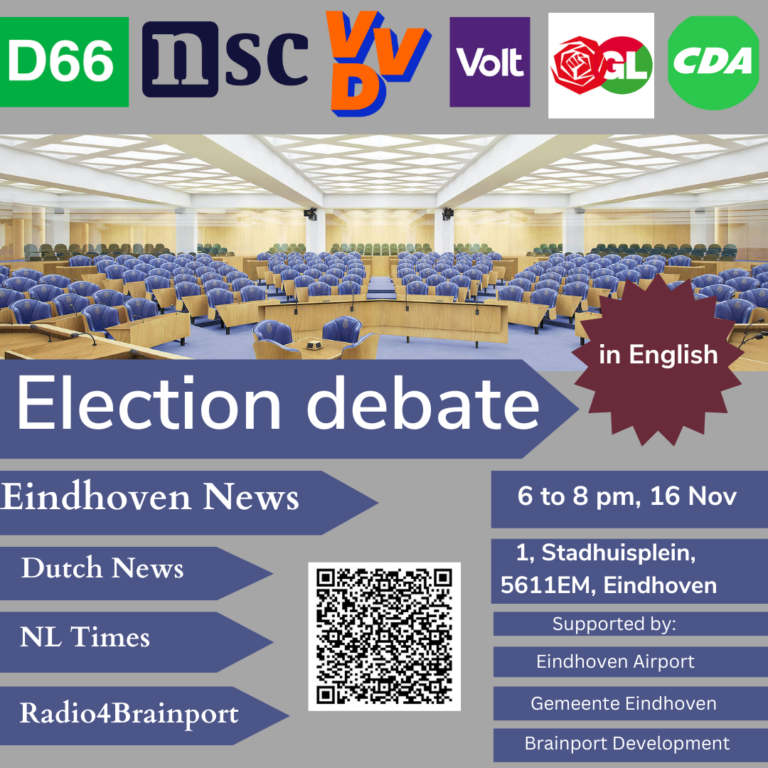 Your vote counts – Election debate in English