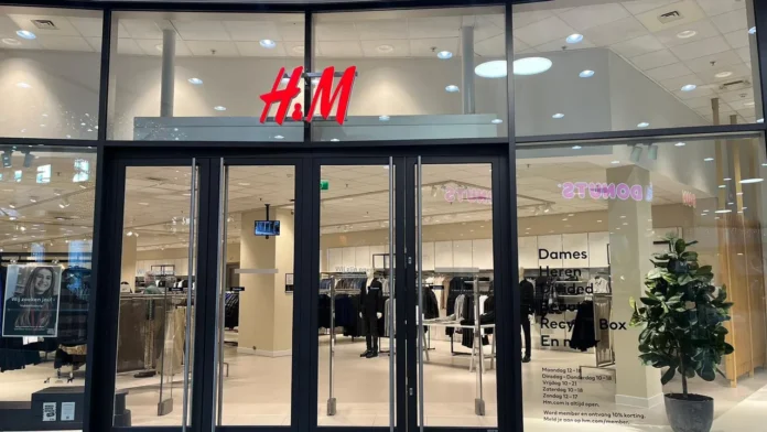 H & M closes its Piazza store