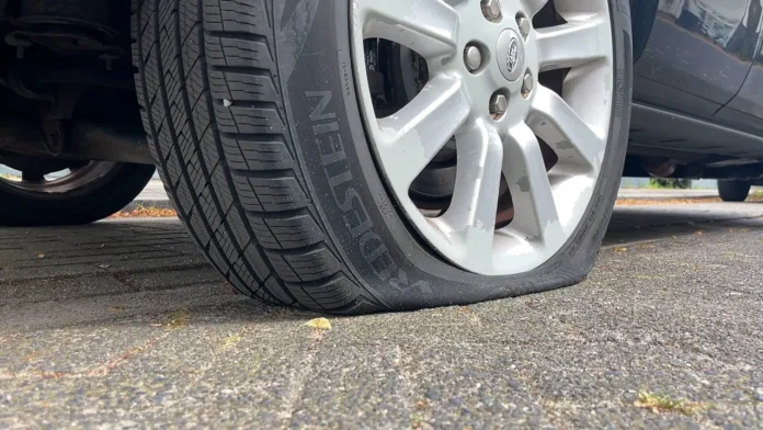 Climate vandals deflate car tires: 'You will be angry, but don't take it personally'