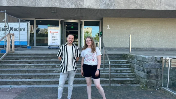Sanne and Nick want to make the student voice heard in Town Hall